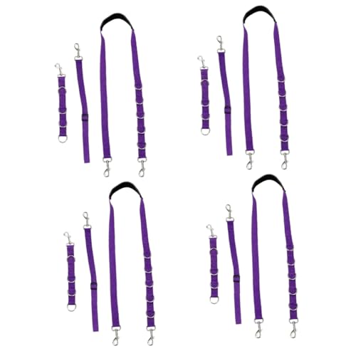 YARNOW 12 STK Haustierpflegeseil pet Grooming hundegurt hundegeschir Dog Harnesses Hunde assecoires Haustiere Gürtel Hundepflegeleine Hundeschlupfleine Pflege Seil Polypropylen Violett YARNOW 12 STK Haustierpflegeseil pet Grooming hundegurt hundegeschir Dog Harnesses Hunde assecoires Haustiere Gürtel Hundepflegeleine Hundeschlupfleine Pflege Seil Polypropylen Violett von YARNOW