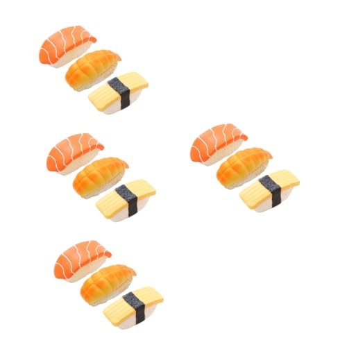YARNOW 4 Sets Interaktives Hundespielzeug in Sushi-Form Backenzahnspielzeug Verschleißfest Welpenspielzeug Erregt Die Aufmerksamkeit Von Haustieren Verhindert Schäden Im 3 Stück X 4 YARNOW 4 Sets Interaktives Hundespielzeug in Sushi-Form Backenzahnspielzeug Verschleißfest Welpenspielzeug Erregt Die Aufmerksamkeit Von Haustieren Verhindert Schäden Im 3 Stück X 4 von YARNOW
