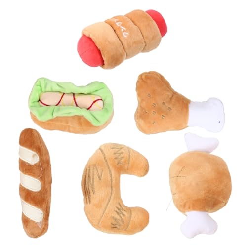 YARNOW 12 STK Plüschtiere für Haustiere Haustier-Huhn-Spielzeug Haustier Backenzahn Plüsch Welpe Hunde Spielzeug quitschen Katzen Spielzeug Spielzeuge Plüschtier für Haustiere kauen Wurst YARNOW 12 STK Plüschtiere für Haustiere Haustier-Huhn-Spielzeug Haustier Backenzahn Plüsch Welpe Hunde Spielzeug quitschen Katzen Spielzeug Spielzeuge Plüschtier für Haustiere kauen Wurst von YARNOW