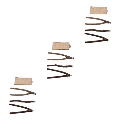 YARNOW 12 STK Spielzeug kauen holzspielzeug Wooden Toys Plattform für Papageienzweige Vogelbarschständer Spielzeuge Spielset aus Holz Vogelschleifklauenstange Vogelspielzeug beissen Pole YARNOW 12 STK Spielzeug kauen holzspielzeug Wooden Toys Plattform für Papageienzweige Vogelbarschständer Spielzeuge Spielset aus Holz Vogelschleifklauenstange Vogelspielzeug beissen Pole von YARNOW