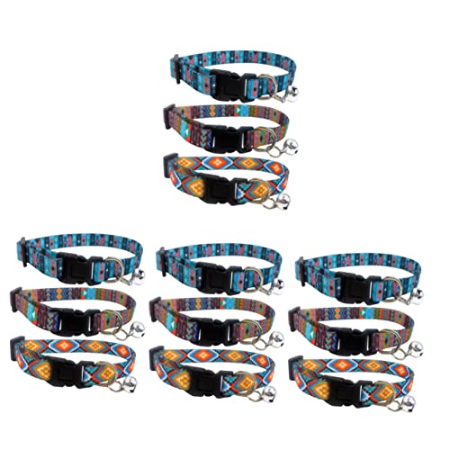 YARNOW 12 STK schönes Hundehalsband pet Supplies haustierbedarf Glocke Katzenhalsband Katzenversorgung zartes Katzenhalsband abriebfestes Katzenhalsband Bohemien die Klingel Hundebedarf von YARNOW