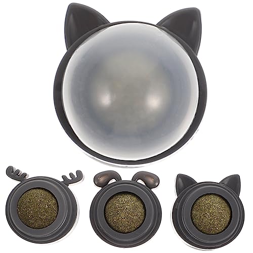 YARNOW 12 Stück Ballspielzeug Schöner Ball Wandball Spielzeug Ball Haustierspielzeug Selbstklebender Ball Katzenbonbonspielzeug Katzenzahnreinigungsspielzeug Grauer YARNOW 12 Stück Ballspielzeug Schöner Ball Wandball Spielzeug Ball Haustierspielzeug Selbstklebender Ball Katzenbonbonspielzeug Katzenzahnreinigungsspielzeug Grauer von YARNOW