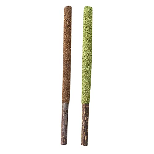 YARNOW 12er-Pack Leckstäbchen Für Katzen – Essbare Snacks Für Katzen – Actinidia Polygama-Sticks – Hilfe & Mental – 2 Geschmacksrichtungen von YARNOW
