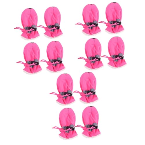 YARNOW 12-Teiliges Set Stiefel für Hunde hundeschuhe Hunde Schuhe warme Wintersocken Pfotenschutz für Hundesohlen rutschfeste Socken wasserdichte Socken Schuhe für Hunde Haustierschuhe YARNOW 12-Teiliges Set Stiefel für Hunde hundeschuhe Hunde Schuhe warme Wintersocken Pfotenschutz für Hundesohlen rutschfeste Socken wasserdichte Socken Schuhe für Hunde Haustierschuhe von YARNOW
