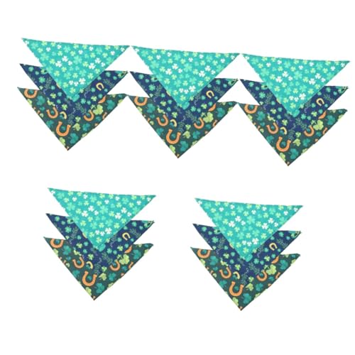 YARNOW 15 STK Haustier-dreieck-Tuch St. Patricks Day Hundekostüm St. Patricks Day Hundehalstuch Hundebandana St. Patricks Day Bandana Für Hunde Hundeurlaub Bandana Polyester Irland YARNOW 15 STK Haustier-dreieck-Tuch St. Patricks Day Hundekostüm St. Patricks Day Hundehalstuch Hundebandana St. Patricks Day Bandana Für Hunde Hundeurlaub Bandana Polyester Irland von YARNOW