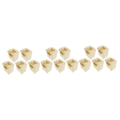 YARNOW 15 Stück Vogelzuchtbox Papageienkäfighaus Hängende Papageienhütte Vogelzuchtnest Vogelhäuser Für Draußen Vogelhaus Dekoration Outdoor Vogelhaus Innen Vogelhaus YARNOW 15 Stück Vogelzuchtbox Papageienkäfighaus Hängende Papageienhütte Vogelzuchtnest Vogelhäuser Für Draußen Vogelhaus Dekoration Outdoor Vogelhaus Innen Vogelhaus von YARNOW
