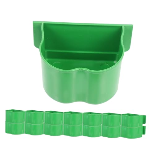 YARNOW Papageienkäfig-futterspender 15 Schalen Futternapf für Vögel Aus Kunststoff Langlebig Leicht Zu Reinigen YARNOW Papageienkäfig-futterspender 15 Schalen Futternapf für Vögel Aus Kunststoff Langlebig Leicht Zu Reinigen von YARNOW