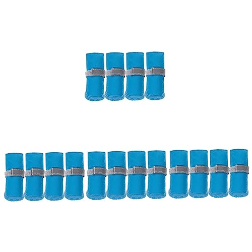 YARNOW 16 STK Haustierschuhe Pfote Für Hunde Stiefel Für Hunde Wasserdicht Bootsschuhe Für Hunde Schützende Hundeschuhe wasserdichte Hundeschuhe Vier Jahreszeiten Haut Welpenschuhe YARNOW 16 STK Haustierschuhe Pfote Für Hunde Stiefel Für Hunde Wasserdicht Bootsschuhe Für Hunde Schützende Hundeschuhe wasserdichte Hundeschuhe Vier Jahreszeiten Haut Welpenschuhe von YARNOW