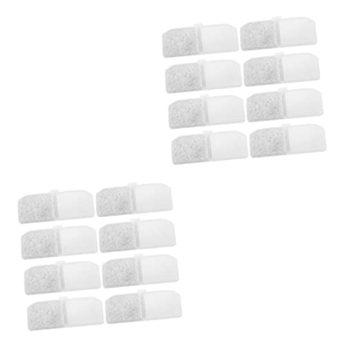 YARNOW 16 STK Wasserspender Filterwatte Wasserspender für Hunde Wasserbrunnenfilter für Haustiere wasserfilter katzenbrunnen Filter für katzenbrunnen Filterwerkzeug Haustierzubehör Weiß YARNOW 16 STK Wasserspender Filterwatte Wasserspender für Hunde Wasserbrunnenfilter für Haustiere wasserfilter katzenbrunnen Filter für katzenbrunnen Filterwerkzeug Haustierzubehör Weiß von YARNOW