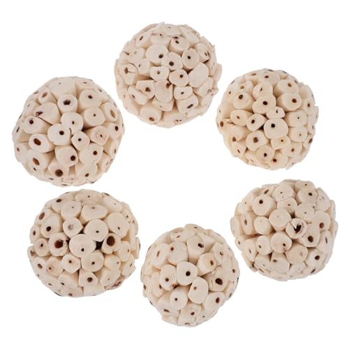 YARNOW 3 Sets Vogelstreu-Spielzeug Papageien-Spielzeug Kauspielzeug Für Hamster Natürliches Zerkleinerungsspielzeug Für Haustiere 6 Stück X 3 YARNOW 3 Sets Vogelstreu-Spielzeug Papageien-Spielzeug Kauspielzeug Für Hamster Natürliches Zerkleinerungsspielzeug Für Haustiere 6 Stück X 3 von YARNOW