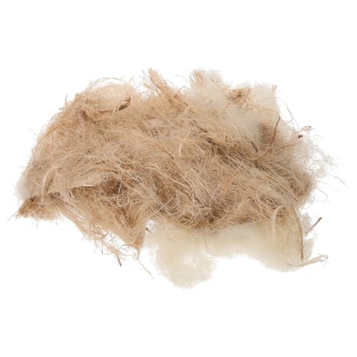 YARNOW 1Packung Natürliche Nistmaterialien Für Mischung Für Innen Und Außenbereiche BAU Von Warmen Nestern Und Verstecken Für Kleintiere Gegen Kälte von YARNOW
