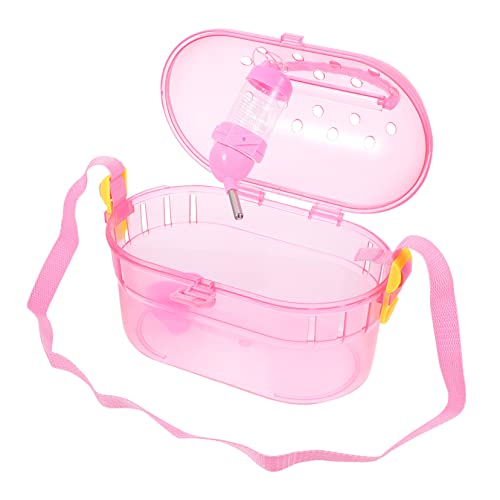 YARNOW Hamsterträger Mit Futterspender Und Badewanne Aus Robustem Material Für Outdoor-Gebrauch Geeignet Für Kleintiere von YARNOW