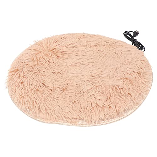 YARNOW 1Stk Katze Bett Matte USB heizpad pet Heating pad Haustierwärmeunterlage katzenliege Cool Heizkissen für Katzen heizdecke Heizkissen für Hunde Katze heizmatte Leder und Stoff Brown von YARNOW