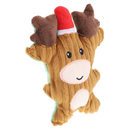 YARNOW 1stück Weihnachts-hundespielzeug Baumwolle Plüschspielzeug Mit Quietscher Für Hunde Und Attraktives Weihnachtsdesign Für Beschäftigung Und Teething YARNOW 1stück Weihnachts-hundespielzeug Baumwolle Plüschspielzeug Mit Quietscher Für Hunde Und Attraktives Weihnachtsdesign Für Beschäftigung Und Teething von YARNOW