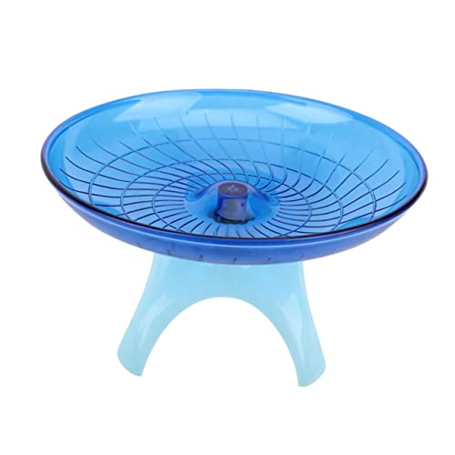 YARNOW 1Stück Fliegendes Unterteller Rad Für Hamster Und Kleine Haustiere Stiller Spinner rutschfeste Laufscheibe Hamster Lauftrainer YARNOW 1Stück Fliegendes Unterteller Rad Für Hamster Und Kleine Haustiere Stiller Spinner rutschfeste Laufscheibe Hamster Lauftrainer von YARNOW
