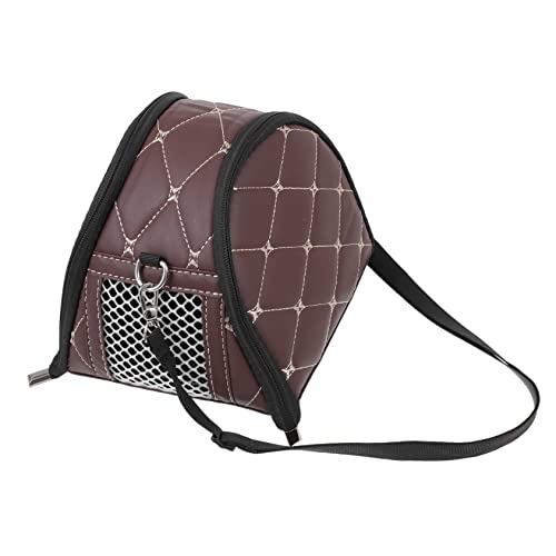 YARNOW 1Stück Haustier Tragetasche Für Kleine Haustiere Hamster Und Meerschweinchen Outdoor Reisetasche Braunes Kompaktes Design Für Ausflüge Und Reisen von YARNOW