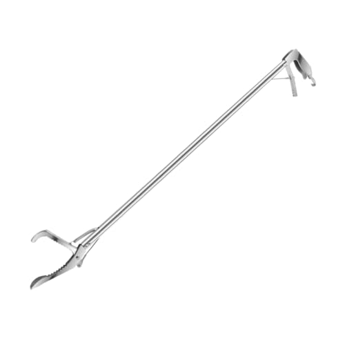 YARNOW Schlangenhaken Aus Edelstahl Mit Langem Griff Selbstsicherndes Schlangenfangwerkzeug Zange Für Schlangen Rostfrei Und Langlebig YARNOW Schlangenhaken Aus Edelstahl Mit Langem Griff Selbstsicherndes Schlangenfangwerkzeug Zange Für Schlangen Rostfrei Und Langlebig von YARNOW