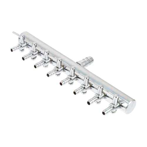 YARNOW 1stk Fischtank-umsteller Sup Messgerät Regler Stecker Kontrolle Pumpenaquarium Auslauf USB Standard Belüftung Kompressor Bausatz Abfluss Tragbar Ventil Rostfreier Stahl Silver von YARNOW