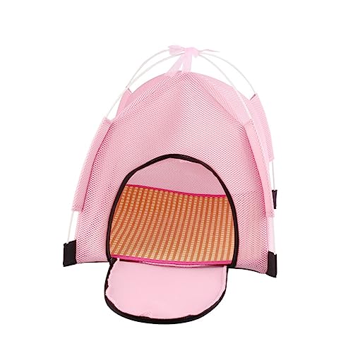 YARNOW 1stk Sonnenschutzzelt Katzenhütte Hundeschlafhaus Tipi-Zelt Für Haustiere Outdoor-Zelt Tragbares Outdoor-haustierzelt Haustier Vorhanden Hundezelt Falten Zeltnest Rosa Atmungsaktiv YARNOW 1stk Sonnenschutzzelt Katzenhütte Hundeschlafhaus Tipi-Zelt Für Haustiere Outdoor-Zelt Tragbares Outdoor-haustierzelt Haustier Vorhanden Hundezelt Falten Zeltnest Rosa Atmungsaktiv von YARNOW