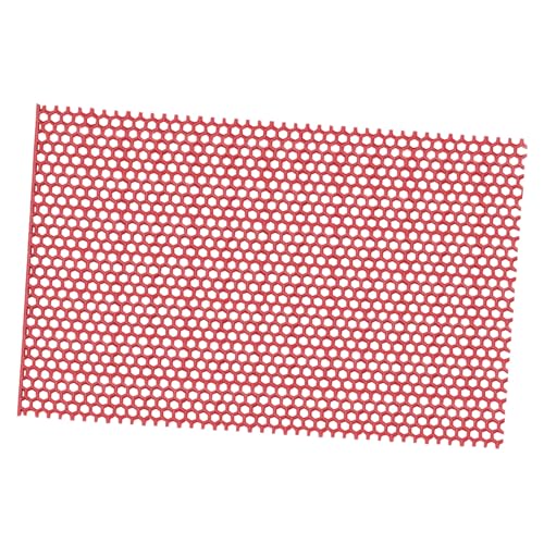 YARNOW 1stk Hundebox Pad Chinchilla-bodenmatte Zubehörfach Tierkäfig Urinabflusskissen Für Haustiere Kaninchentoilette Käfig Für Kaninchen Rot PVC-Material Klein Haustierzubehör YARNOW 1stk Hundebox Pad Chinchilla-bodenmatte Zubehörfach Tierkäfig Urinabflusskissen Für Haustiere Kaninchentoilette Käfig Für Kaninchen Rot PVC-Material Klein Haustierzubehör von YARNOW