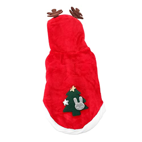 YARNOW 1Stk Hundeweihnachtskleidung weihnachtstierbedarf weihnachtsoutfits für welpen Weihnachts hundepullover Dog Christmas Costume Kleider Weihnachtsmann-Kostüm Haustier-Outfit der Hund von YARNOW