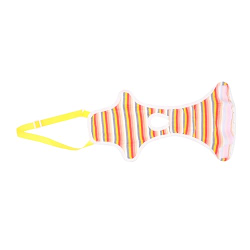 YARNOW 1stk Physiologische Hosen Für Haustiere Welpenwindel Erwachsene Hundewindel Haustierhosen Windel Für Hündin Waschbare Haustierunterwäsche Waschbare Welpenhose Orange Polyester von YARNOW