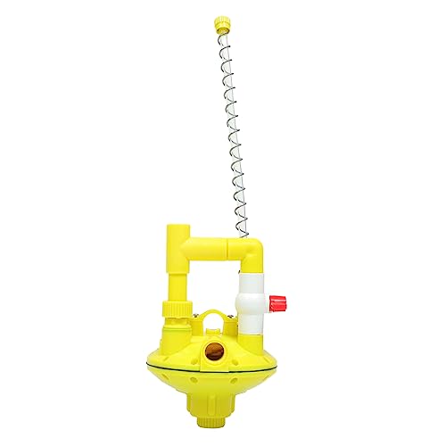 YARNOW 1stk Regler Vögel Wasser Haustierwasser Schlauch Spender Für Trinkwasserautomaten Wasserspender Für Geflügel Bewässerungssystem Hase Tür Automatische Geflügelnippel Yellow Plastik YARNOW 1stk Regler Vögel Wasser Haustierwasser Schlauch Spender Für Trinkwasserautomaten Wasserspender Für Geflügel Bewässerungssystem Hase Tür Automatische Geflügelnippel Yellow Plastik von YARNOW