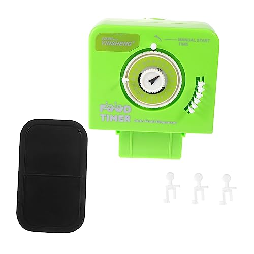 YARNOW 1stk Zubringer Futterautomat Für Aquarien Automatischer Futterautomat Für Fische Tank Einstellbar Zubehör Fischfutterautomat Futterbehälter Für Aquarien Netz Bausatz Green Plastik YARNOW 1stk Zubringer Futterautomat Für Aquarien Automatischer Futterautomat Für Fische Tank Einstellbar Zubehör Fischfutterautomat Futterbehälter Für Aquarien Netz Bausatz Green Plastik von YARNOW