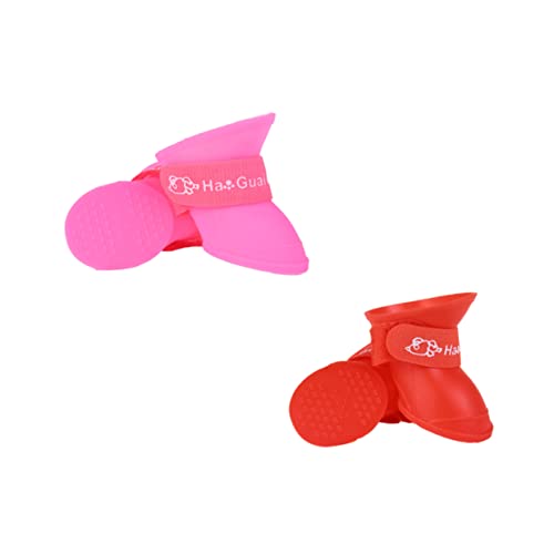 YARNOW 2 Paar 4St Hundestiefel hundeschuhe Schuhe für Hunde Stiefel für Hunde YARNOW 2 Paar 4St Hundestiefel hundeschuhe Schuhe für Hunde Stiefel für Hunde von YARNOW