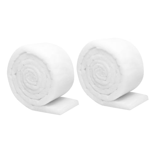 YARNOW 2 Rollen Filterschwamm Aquarienschaum Aquarienfilter Pumpe Fisch Gestell Eckfilter Für Aquarien Vorfilter Für Aquarien Reiniger Zubehör Für Aquarien Aquarium Luft Baumwolle Weiß YARNOW 2 Rollen Filterschwamm Aquarienschaum Aquarienfilter Pumpe Fisch Gestell Eckfilter Für Aquarien Vorfilter Für Aquarien Reiniger Zubehör Für Aquarien Aquarium Luft Baumwolle Weiß von YARNOW