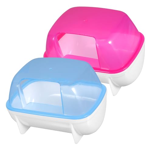 YARNOW 2 STK Badehaus für Hamster Hamstersandbad Rennmaus Badezimmer Rattenbad Badewanne reinigungsknete Hamster-Sandbadehaus Chinchilla-Sandbadehaus staubdicht Hamsterbedarf Tier Zubehör YARNOW 2 STK Badehaus für Hamster Hamstersandbad Rennmaus Badezimmer Rattenbad Badewanne reinigungsknete Hamster-Sandbadehaus Chinchilla-Sandbadehaus staubdicht Hamsterbedarf Tier Zubehör von YARNOW