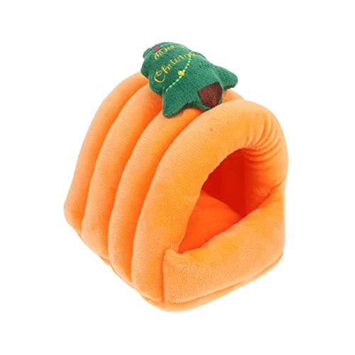 YARNOW 2 STK Haustiernest orangefarbenes Haustierbetthaus Hamster Winterbett Warmer Hamster orange Hamster warmes Bett Schlafnest für Haustiere Sanft Hamsterhaus Chinchilla-Nest Baumwolle YARNOW 2 STK Haustiernest orangefarbenes Haustierbetthaus Hamster Winterbett Warmer Hamster orange Hamster warmes Bett Schlafnest für Haustiere Sanft Hamsterhaus Chinchilla-Nest Baumwolle von YARNOW