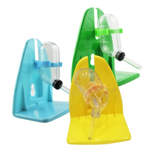 YARNOW 2 Sätze Hamster 60 ml Hängekäfig-Trinkbrunnen Trinken Wasser Spender tragbar Haustier Hamster trinkflasche Hamster Drinking Bottle Cage Water Bottle for small Pets von YARNOW