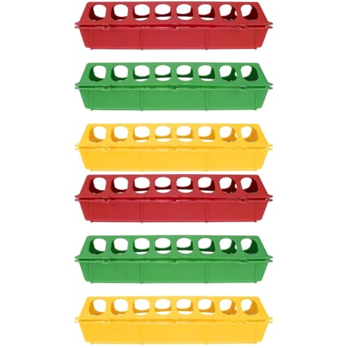 YARNOW 2 Sätze Taubenfutterbox Vogelfütterer Geflügelfutter Spieß Taubenflasche Taubenfutterschale Futterspender Für Tauben Bausatz Futtertrog Für Küken Platte Ratte Plastik 3 Stück * 2 YARNOW 2 Sätze Taubenfutterbox Vogelfütterer Geflügelfutter Spieß Taubenflasche Taubenfutterschale Futterspender Für Tauben Bausatz Futtertrog Für Küken Platte Ratte Plastik 3 Stück * 2 von YARNOW
