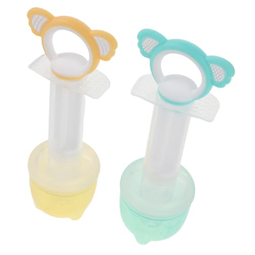 YARNOW 2 Satz Multifunktionaler Haustier Fütterungsset mit Weichem Fütterungsschlauch für Kleine Hunde Katzen und Welpen Lustiges Design Einfach zu Reinigen und Vielseitig für Futter und YARNOW 2 Satz Multifunktionaler Haustier Fütterungsset mit Weichem Fütterungsschlauch für Kleine Hunde Katzen und Welpen Lustiges Design Einfach zu Reinigen und Vielseitig für Futter und von YARNOW