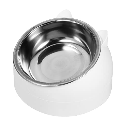 YARNOW 2sätze Katzenfutter Und Trinknapf Mit Anti- -Design Für Stressfreies Fressen Und Trinken Für Katzen Und Kleine Haustiere von YARNOW