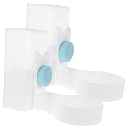 YARNOW Pet Feeder Wasser Dispenser Set Hund Wasser Flasche Katze Waterer Pet Käfig Zubehör Abs von YARNOW