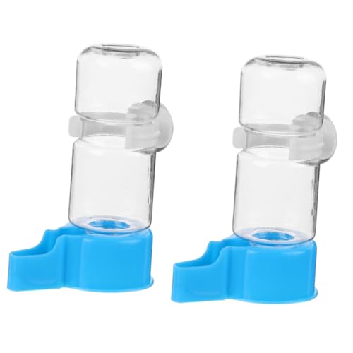 YARNOW 2stücke Automatischer Wasserspender Für Vögel Praktische Tränke Für Käfige Für Wellensittiche Und Andere Kleintiere Mit Kontinuierlicher Wasserzufuhr Langlebig Und Zu von YARNOW