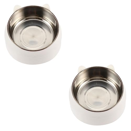 YARNOW 2 Stück Edelstahl Katzennapf Erhöhter Katzennapf Geneigter Futterspender Für Haustiere Erhöhter Futternapf Für Haustiere Futternapf Für Haustiere Geneigter Katzennapf YARNOW 2 Stück Edelstahl Katzennapf Erhöhter Katzennapf Geneigter Futterspender Für Haustiere Erhöhter Futternapf Für Haustiere Futternapf Für Haustiere Geneigter Katzennapf von YARNOW
