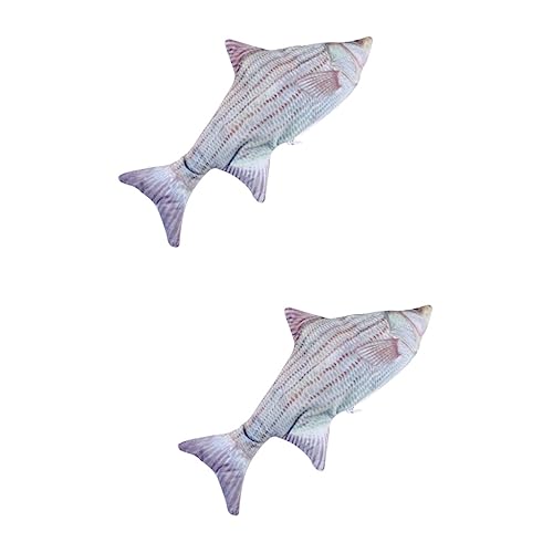 YARNOW 2 Stück Elektronisches Fischspielzeug Haustier Sprungfischspielzeug Katzenspielzeug Elektronisches Katzenfischspielzeug Haustier Teaser YARNOW 2 Stück Elektronisches Fischspielzeug Haustier Sprungfischspielzeug Katzenspielzeug Elektronisches Katzenfischspielzeug Haustier Teaser von YARNOW