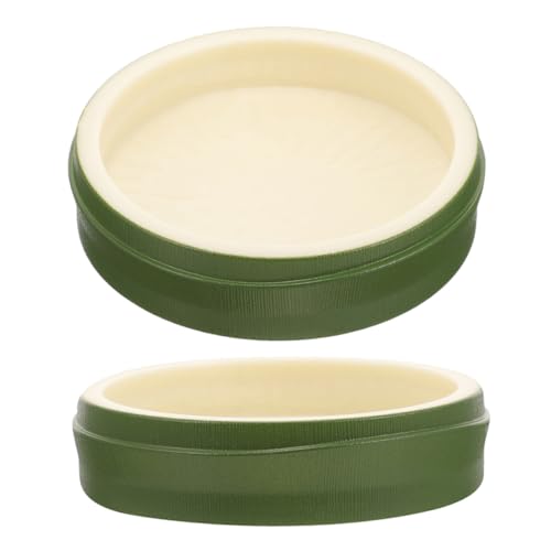 YARNOW 2stücke Reptiliennapf Für Eidechsen Schildkröten Schlangen Terrarienwassernapf Bartagamen-futternapf Aus Kunststoff Mit Rutschfestem Boden Leicht Zu Reinigen Für Haustierfutter YARNOW 2stücke Reptiliennapf Für Eidechsen Schildkröten Schlangen Terrarienwassernapf Bartagamen-futternapf Aus Kunststoff Mit Rutschfestem Boden Leicht Zu Reinigen Für Haustierfutter von YARNOW