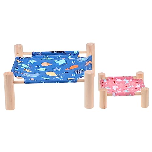 YARNOW 2 Stück Hamster Sommerbett Aus Holz Welpen Trainingsunterlagen Käfige Erhöhtes Hundebett Großes Welpenbett Erhöhtes Hundebett Hunde Campinghöhle Kaninchenbett Kuscheltier YARNOW 2 Stück Hamster Sommerbett Aus Holz Welpen Trainingsunterlagen Käfige Erhöhtes Hundebett Großes Welpenbett Erhöhtes Hundebett Hunde Campinghöhle Kaninchenbett Kuscheltier von YARNOW