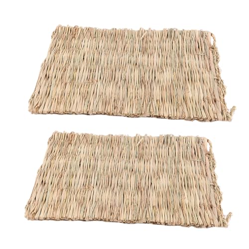 YARNOW 2 Stück Hamster Strohmatte Bett Pads Einstreu Für Meerschweinchenkäfige Meerschweinchen Heu Käfig Für Saugfähig Innenkäfig Drinnen Hamstersubstrat Nest Ding Beige Maisblätter YARNOW 2 Stück Hamster Strohmatte Bett Pads Einstreu Für Meerschweinchenkäfige Meerschweinchen Heu Käfig Für Saugfähig Innenkäfig Drinnen Hamstersubstrat Nest Ding Beige Maisblätter von YARNOW