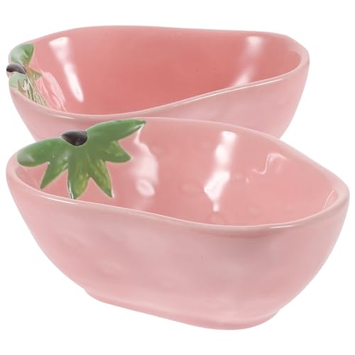 YARNOW 2 Stück Hamster-futterteller Klein Nagetier Schüssel Essen Hamsterfutter Futternapf Für Hamster Container Futternapf Für Haustiere Hamsterschale Fütterung Haustiernapf Rosa Keramik YARNOW 2 Stück Hamster-futterteller Klein Nagetier Schüssel Essen Hamsterfutter Futternapf Für Hamster Container Futternapf Für Haustiere Hamsterschale Fütterung Haustiernapf Rosa Keramik von YARNOW