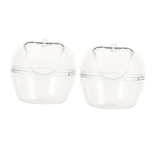 YARNOW 2 Stück Hamsterbad Hamster klo Hamster sandbad Hamster zubehör hamsterzubehör Hamster-Sandbadbehälter groß Haustier Wurf Kleintier Toilette Hamster transparente Badewanne Plastik YARNOW 2 Stück Hamsterbad Hamster klo Hamster sandbad Hamster zubehör hamsterzubehör Hamster-Sandbadbehälter groß Haustier Wurf Kleintier Toilette Hamster transparente Badewanne Plastik von YARNOW
