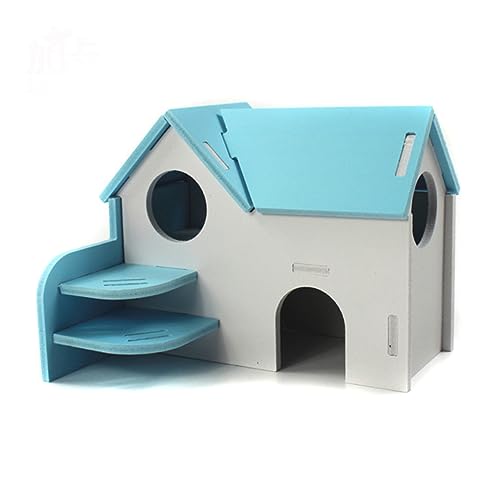 YARNOW 2stück PVC-hamsterhaus Zweischichtiges Kleintierhaus Spielzeug Für Hamster Mäuse Und Ratten Mit Löchern Für Exploration Sicher Und Robust von YARNOW