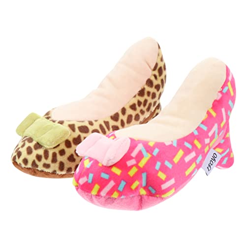YARNOW Robustes Quietschendes Hundespielzeug-Set Mit High Heels Haustier-plüschspielzeug Interaktives Backenzahnspielzeug Für Die Welpenerziehung YARNOW Robustes Quietschendes Hundespielzeug-Set Mit High Heels Haustier-plüschspielzeug Interaktives Backenzahnspielzeug Für Die Welpenerziehung von YARNOW