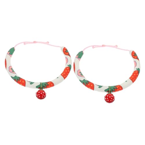 YARNOW 2 Stück Japanischer Stil Katzenhalsband Hundehalsband Süßes Katzenzubehör Verstellbares Haustier Hundehalsband Urlaubskatzenhalsbänder Tragbares Kätzchenhalsband YARNOW 2 Stück Japanischer Stil Katzenhalsband Hundehalsband Süßes Katzenzubehör Verstellbares Haustier Hundehalsband Urlaubskatzenhalsbänder Tragbares Kätzchenhalsband von YARNOW