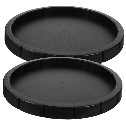 YARNOW 2 Stück Kriechschüssel tierfutter pet Supplies lebensmittelboxen essenbox essensboxen Crawler Futternapf Haustiernapf schildkröte zubehör klein Trinkschale Haustierbedarf Black von YARNOW