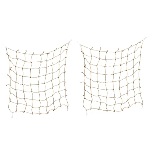 YARNOW 2stücke Hamster Kletternetz Mit Hängematte Und Haken Spielzeug Für Vögel Und Kleintiere Für Hamster Mäuse Squirrels Und Papageien Fördert Aktivität Und Entspannung YARNOW 2stücke Hamster Kletternetz Mit Hängematte Und Haken Spielzeug Für Vögel Und Kleintiere Für Hamster Mäuse Squirrels Und Papageien Fördert Aktivität Und Entspannung von YARNOW